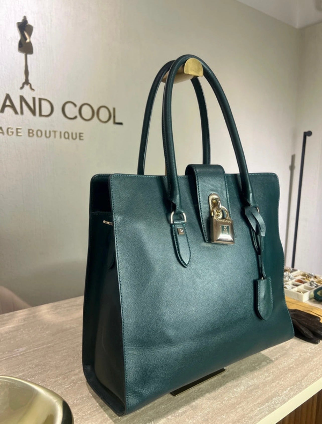 BORSA PATRIZIA PEPE IN VERA PELLE