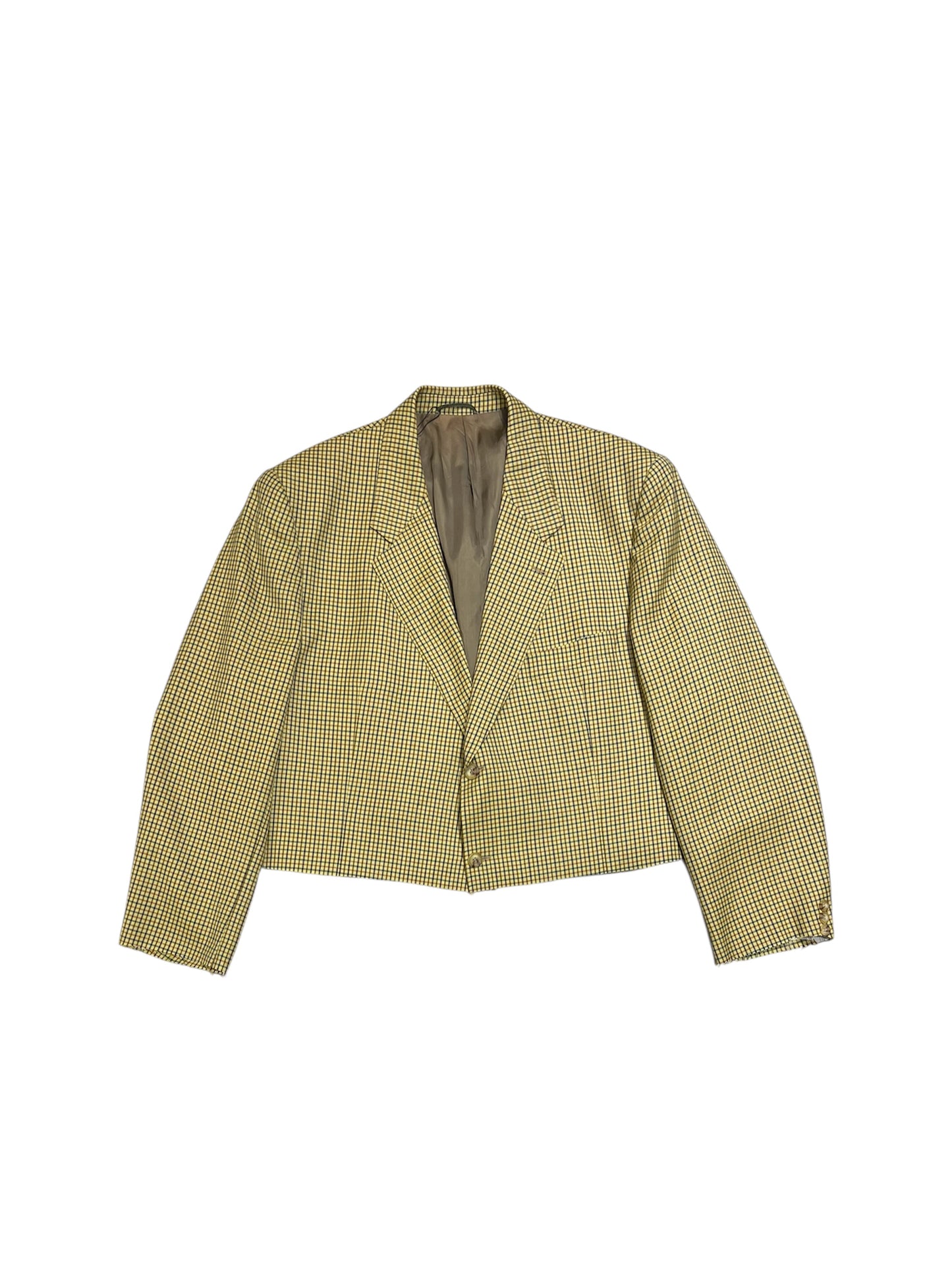 BLAZER CROP PATATERN