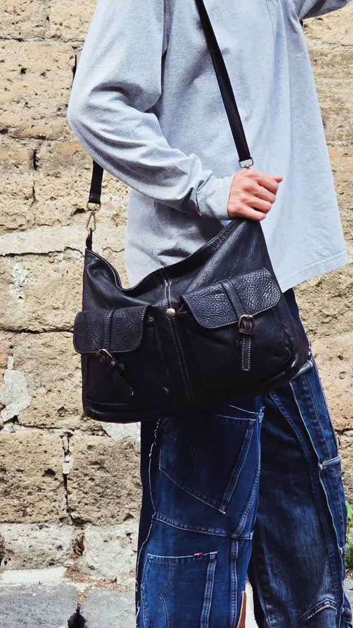 MAXI BORSA VERA PELLE UNISEX
