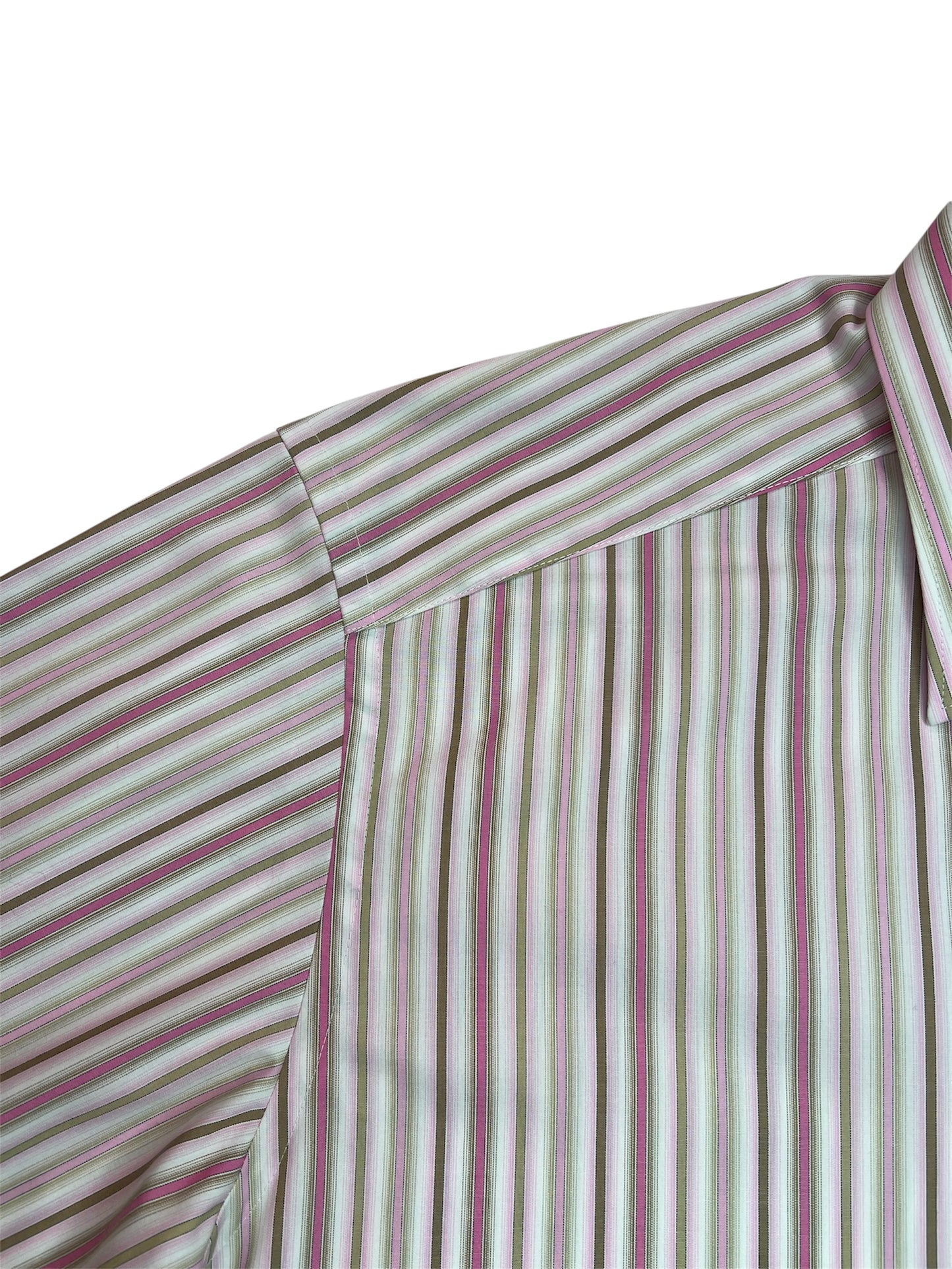 CAMICIA CROP RIGHE