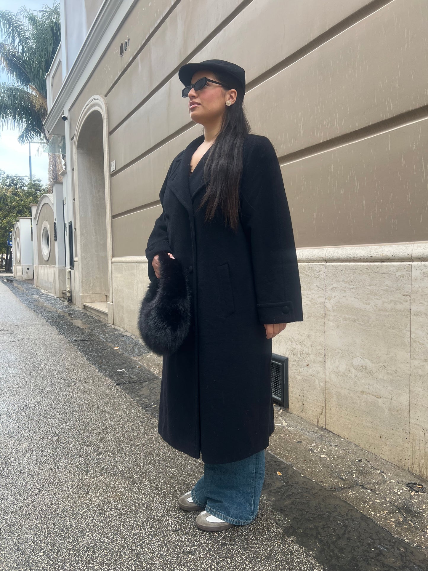 CAPPOTTO IN LANA OVERSIZE