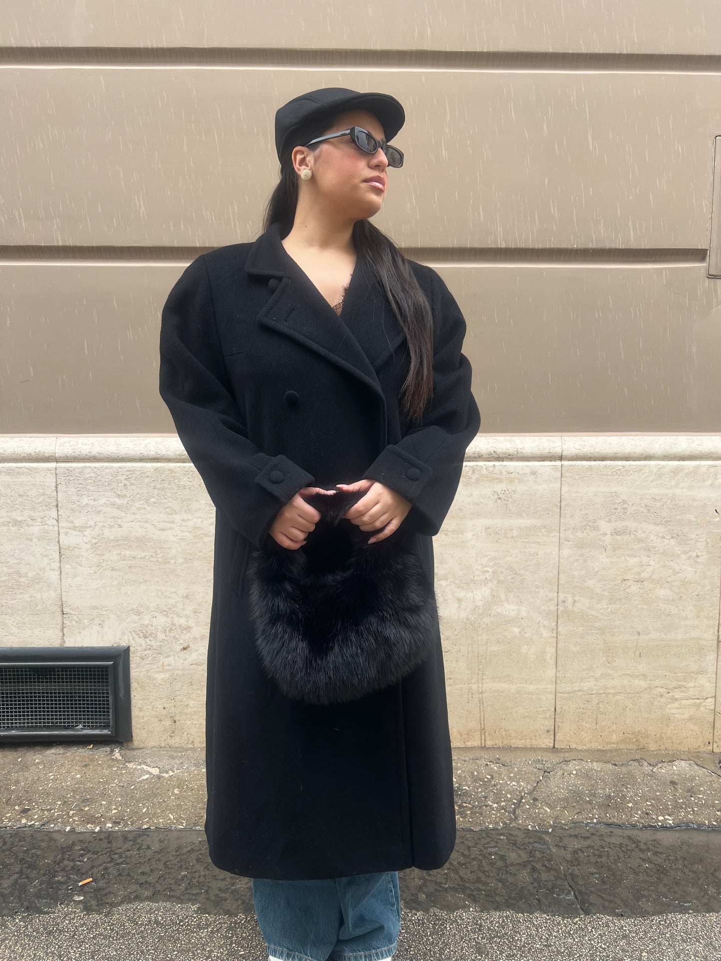 CAPPOTTO IN LANA OVERSIZE