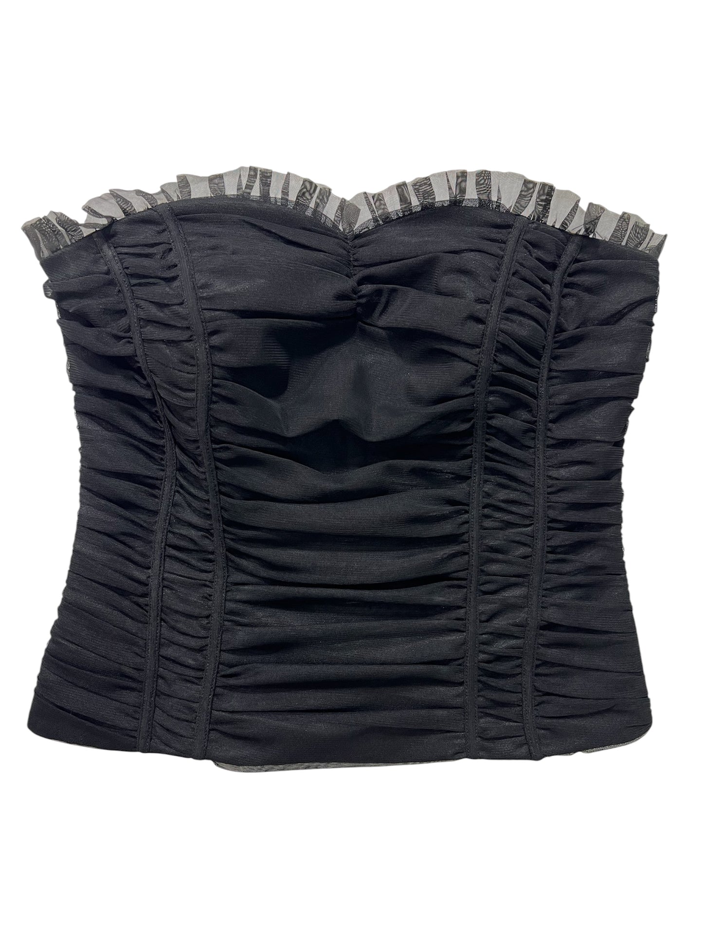 CORSETTO PLISSETTATO