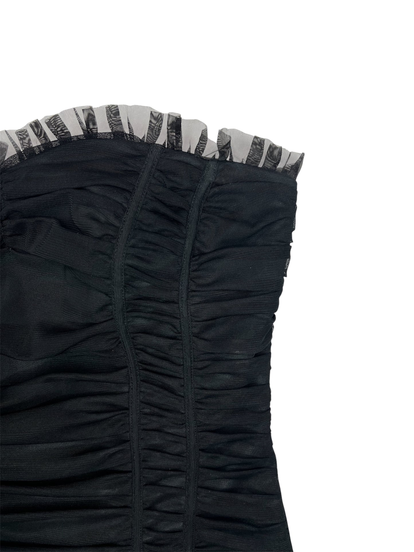 CORSETTO PLISSETTATO