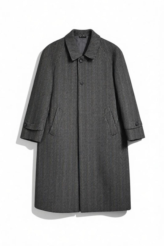 CAPPOTTO SPIGA IN LANA