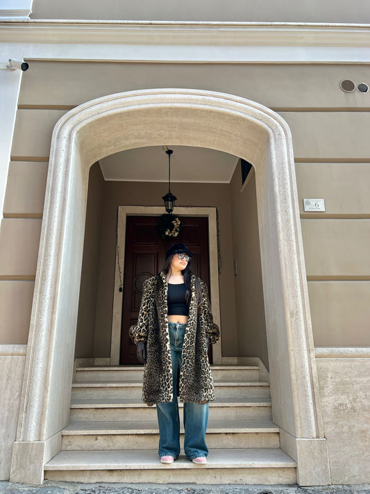 ECO PELLICCIA ANIMALIER