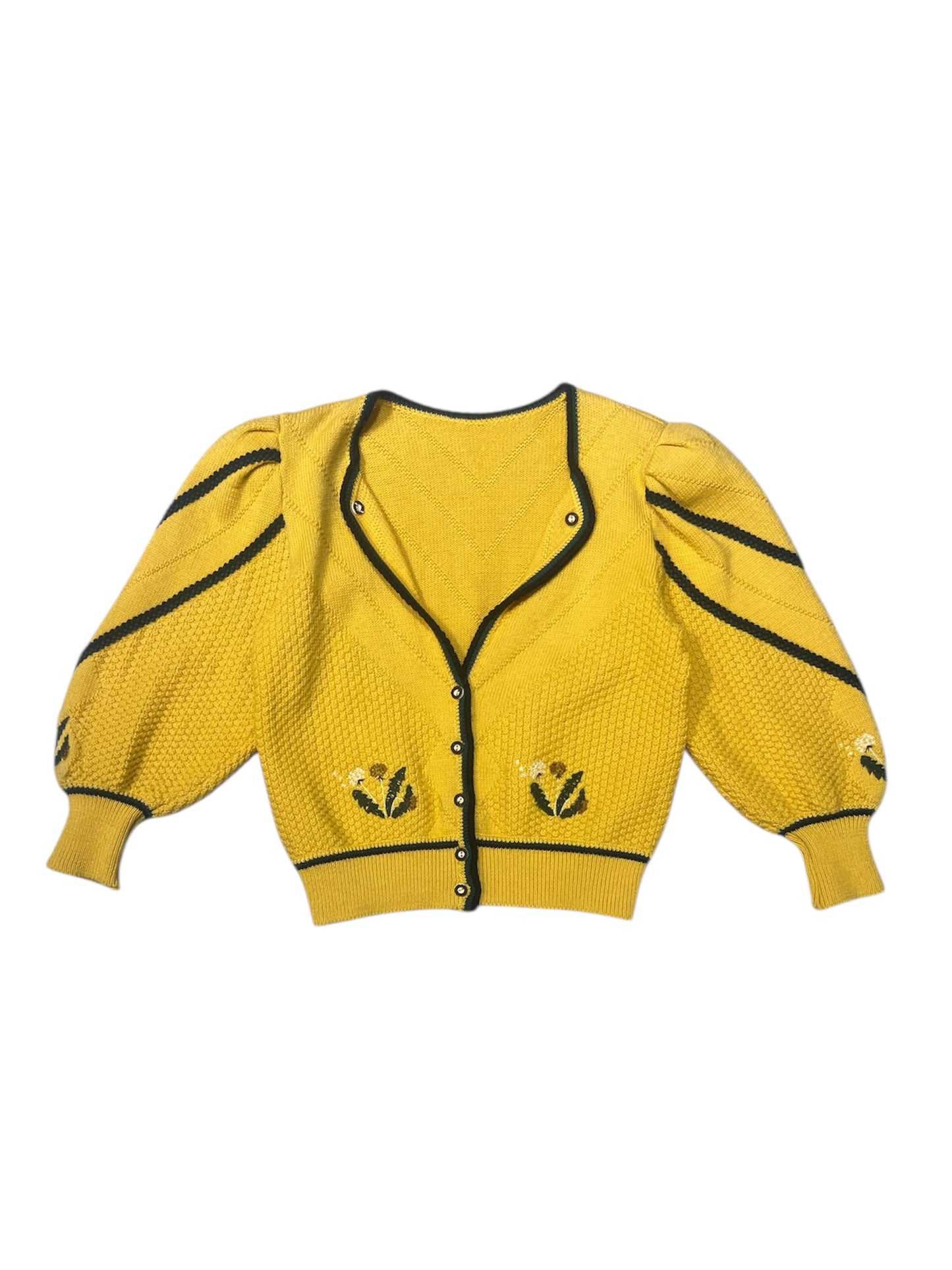 CARDIGAN VINTAGE IN PURA LANA