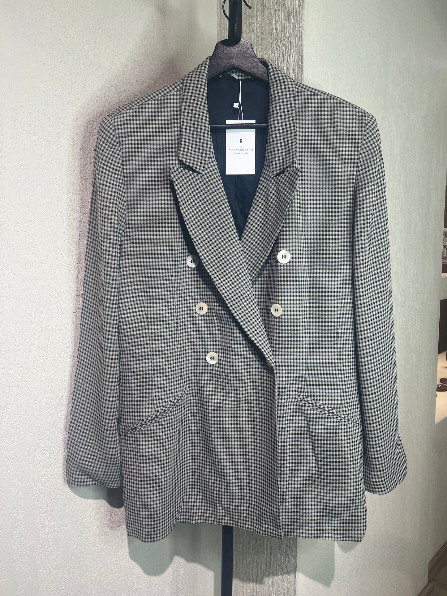BLAZER PIED DE POULE
