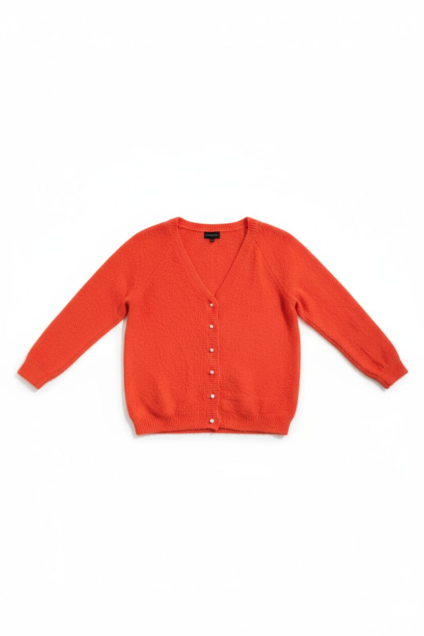 MAGLIONCINO CON BOTTONI PERLA