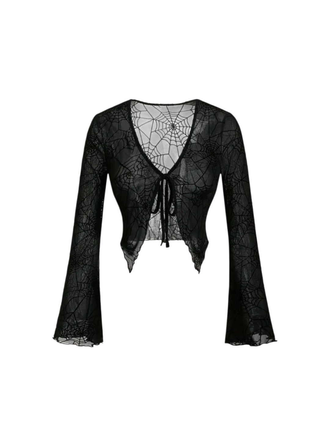 MAGLIETTA APERTA RAGNATELE