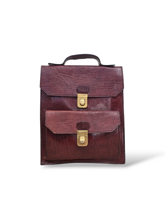 BORSA TRACOLLA VERA PELLE