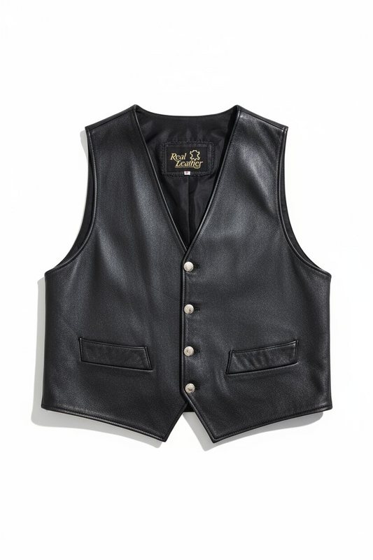 GILET VERA PELLE