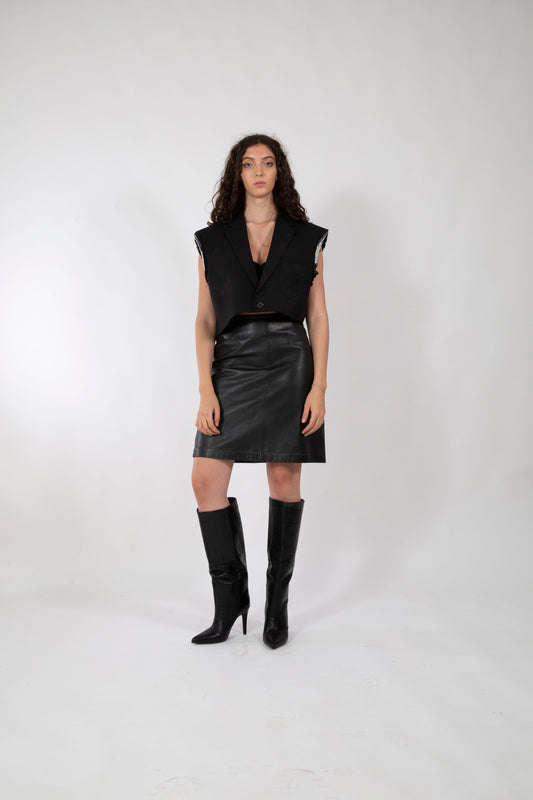 GONNA VERA PELLE STEFANEL